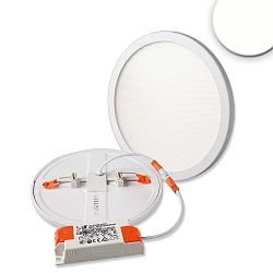 LED downlight Flex 15W, IP52, UGR<19, suitable for offices, DA 5-16cm, not dimmable, white, 15W 4000K 1300lm 120�
