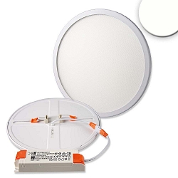 LED downlight Flex 23W, IP52, UGR<19, suitable for offices, DA 5-21cm, not dimmable, white, 23W 4000K 2200lm 120�