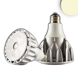 LED reflector lamp PAR30, � 9.5cm, E27, 32W 3000K 3000lm 14013cd 30�, warm white, Alu / silver