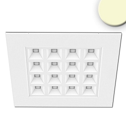 LED office panel UGR<16 Line 625, IP40, 16 light outlets, 36W 3000K 4100lm, white, not dimmable