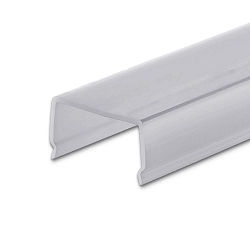 Accessory for profile SURF24(FLAT) / DIVE24(FLAT) - cover COVER35 transparent, 85% translucency, 200cm