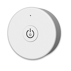 Sys-Pro SingleColor remote, 1 zone, round, with magnetic frame, incl. battery