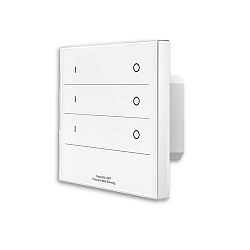 Sys-Pro SingleColor recessed touch-remote + DMX output, 3 zones, 230V