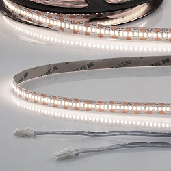 LED CRI940 MiniAMP Flex strip, 12V, 6W, 4000K, both sided 30cm cable with male plug