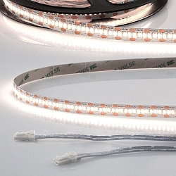 LED CRI940 MiniAMP Flex strip, 12V, 12W, 4000K, both sided 30cm cable with male plug