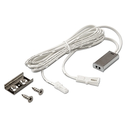 MiniAMP contact sensor, 12-24V DC, 5A, IP20, with 13.5cm + 150cm connection cables