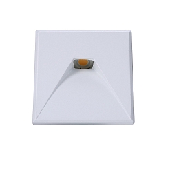 Angular aluminium cover 2 for LED wall luminaire Sys-Wall68, white