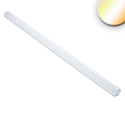 LED bar light, IP20 IK05, length 122cm, 40W Color Switch 3000-6000K 4700lm 120�, suitable for lightbands, white