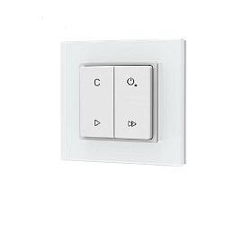 Sys-Pro surface mounting touch remote, incl. battery, 1 Zone, RGB / RGB+W