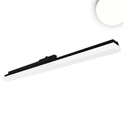 3-phase linear luminaire 120cm, suitable for offices, fixed optics, 40W 4000K 4500lm 110�, black