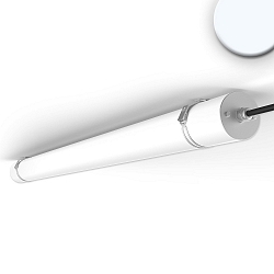 Linear LED luminaire HP IP69K, 120cm, ammonia resistant, shockproof, wired for passthrough, 35W 5000K 4000lm 180�