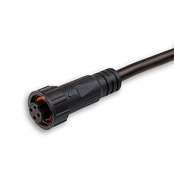 connection cable 4-pole, white