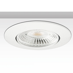 mounting frame ION DN87 ROUND round, swivelling, white