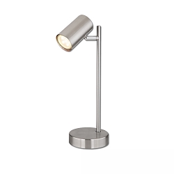 desk lamp swivelling, rotatable, with switch GU10 IP20, nickel 
