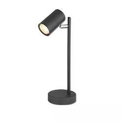 desk lamp swivelling, rotatable, with switch GU10 IP20, black 
