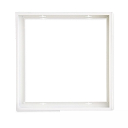 mounting frame PANEL BACKLIGHT LINE / UGR<16 LINE 625X625 for VDU workstation, white