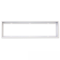 mounting frame PANEL BACKLIGHT LINE / UGR<16 LINE 1200X300, white