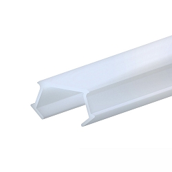 accessories profile cover COVER54 TRANSPARENT, transparent 200cm