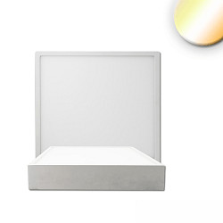 ceiling luminaire PRO 120MM square, CCT Switch IP20, white dimmable