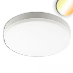 wall and ceiling luminaire IP54, white 