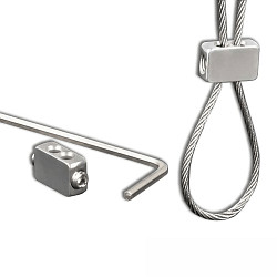 wire holder, silver