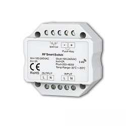 off / changeover switch SYS-PRO RF SMART SWITCH + ZIGBEE 3.0 PUSH ZigBee controllable, switchable