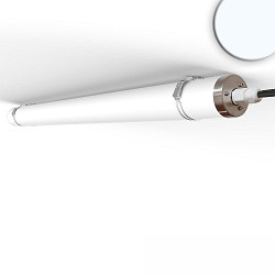linear luminaire HIGH PROTECTON, IP69K FOOD SAFE shockproof, switchable, wired through IP69K