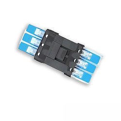 plug-in connector 0.5-2.5MM�, MAX. 250V/10A 3-pole, wired through