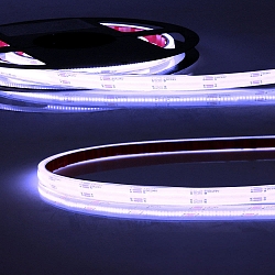 fully siliconised LED strip HT RGB COB / HIGH TEMPERATURE 100�C RGB