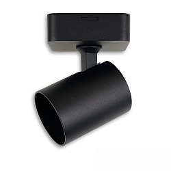 wall and ceiling luminaire GU10 SINGLE swivelling, with switch GU10 IP20, black