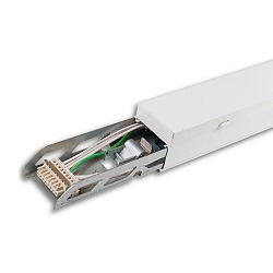 light strip system universal adapter FASTFIX S MULTI (EMPTY CASE) 8-pole, white