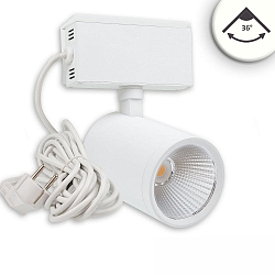 spot LES SPOT SURFACE surface-mounted version, with plug, adjustable, switchable IP20, white matt 