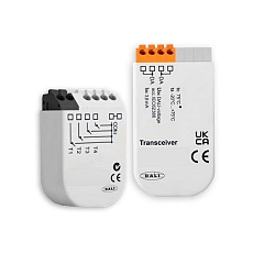 ISO-116822 (TRANSMITTER) + ISO-116927 (RECEIVER) set of 1, white