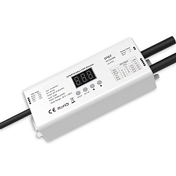 PWM LED dimmer DALI DT6/DT8 UNIVERSAL MULTI PWM 4 channel, black, white