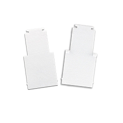 end cap TRACK48 (H50) with cover, white