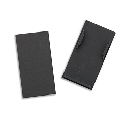 end cap TRACK48 H50 2 pcs., with cover, black