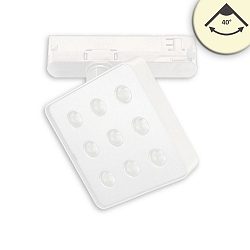 3-phase spot MATRIX swivelling, rotatable IP20, white dimmable