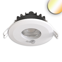 recessed spotlight VARIO-68 with sensor IP65, white 