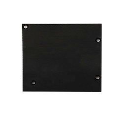 end cap EC 127 CURTAIN10 ONE VISOR 2 pcs., left-right, black