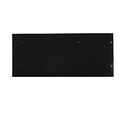 end cap EC 129 CURTAIN 10 DOUBLE VISOR 2 pcs., left-right, black