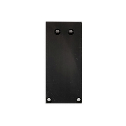 end cap EC130 CURTAIN 10 ONE HIGH 2 pcs., black