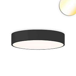 ceiling luminaire DN600 IP44, black dimmable