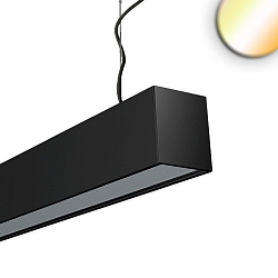 pendant luminaire PROLAMP40ID 250CM - 125W OPAL+ / SYS-PRO / CCT+3000K up / down, CCT Switch, Sys-Pro controllable