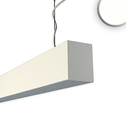 pendant luminaire PROLAMP30LID / 4000K+SKYBLUE - 120CM up / down, prismatic IP42, white dimmable