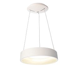 LED pendant luminaire SCULPTORIS 45, 26W, 3000K, 150�, matt white