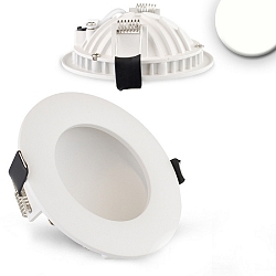LED recessed downlight LUNA, indirect lightbeam, IP20, not dimmable, white