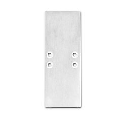 Accessory for profile 2SIDE - aluminium endcap (2 pc.), incl. screws, EC66, silver