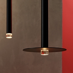 pendant luminaire CANDLE 18 BODIES LED IP20, white dimmable