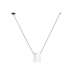 pendant luminaire ATTIC V E27 IP20, white