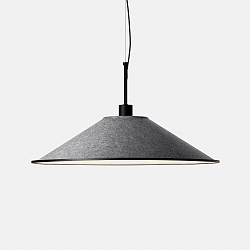 pendant luminaire SHOEMAKER LED for VDU workstation, DALI controllable, adjustable IP20, light grey dimmable